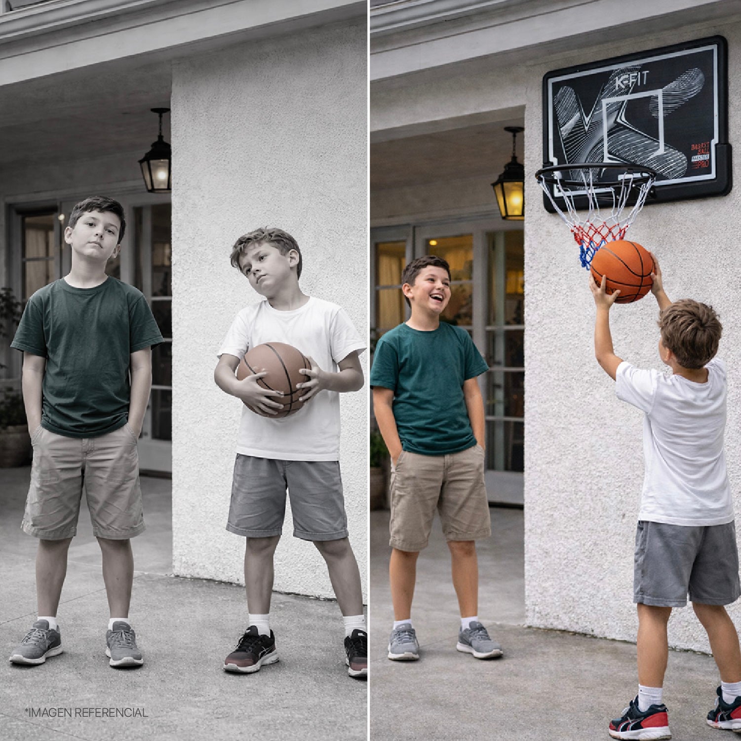 Aro de Basketball de Pared K-FIT